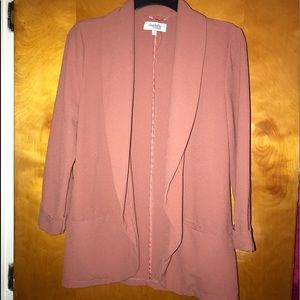 Mauve Blazer Charlotte Russe